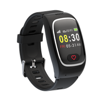 Pulsera con Rastreador GPS 4G Modelo L16, Llamada de Voz Bidireccional, Función SOS, Monitoreo de Múltiples Datos de Salud, Banda Inteligente para Personas Mayores
