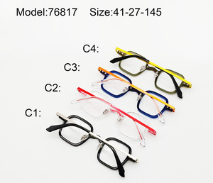 <span class=keywords><strong>2025</strong></span> Chất lượng cao độc đáo mới nhất End Acetate Kính biểu tượng tùy chỉnh kính thiết kế thời trang vuông kính mắt khung quang học - Product Image 5