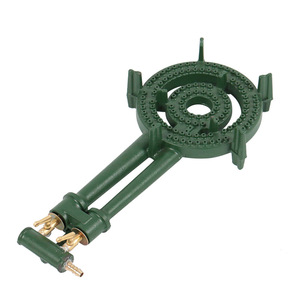 Réchaud de camping portable Hongkun Metal C30 en fonte à double anneau, brûleur à gaz GPL CO2 pour extérieur - Product Image 1