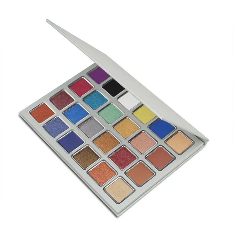 branded 24 color bright eyeshadow grey magnet powder makeup palettes india