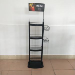 Buy Freestanding monster energy drink display stand with Custom Designs ...