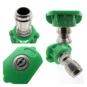 Boquilla de Desconexión Rápida Verde de 1/4 de Pulgada, Accesorios Universales para Lavadora a Presión, Punta de Pulverización para <span class=keywords><strong>Pistola</strong></span> de Pulverización de Automóviles - Product Image 5