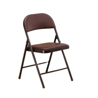 Chaise pliante d'extérieur pour barbecue, mariage, confortable, en PU, avec cadre en métal solide, vente en gros directe d'usine, best-seller
