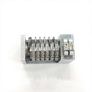 Máquina Numeradora de 6 Dígitos para Impresión Tipográfica 	 Codificación 4X8 Cicero Imprenta Tipográfica 36X25X17MM - Product Image 1