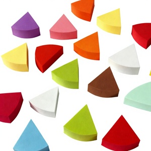 Esponja de Maquillaje de Silicona sin Látex, Portátil, Triangular, en Forma de Abanico, para Base Líquida y Corrector, Uso en Seco y Húmedo - Product Image 3