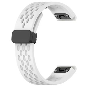 Bande de silicone de 20mm 22mm 26mm à dégagement rapide de qualité supérieure pour bracelet de montre intelligente Garmin Fenix <span class=keywords><strong>7pro</strong></span> avec boucle pliable - Product Image 6