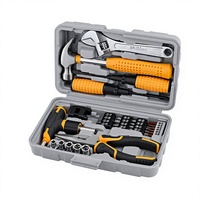 Juego de Herramientas Multifuncional Xi Meng de 30 Piezas, Acero con Alto Contenido de Carbono, Juego de Destornilladores Manuales, Estuche de Plástico para Uso Generalizado