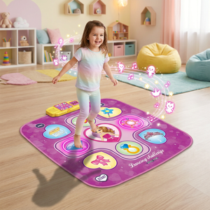 Nouveau tapis de danse pour filles, jouet musical éducatif, tapis de jeu avec lumières LED, musique, danse, mixeur rythmique, tapis de jeu pour enfants - Product Image 2