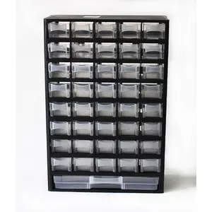 41-Drawers Assortment Tool box Hardware & Craft Plastic Cabinet Custom PP Plastic storage box