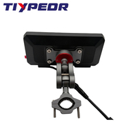 Écran CarPlay pour moto TIYPEOR, 6,1 pouces, Android Auto, CarLife, 8 cœurs, 4G LTE, 4 Go, 64 Go, GPS, caméra 1080P, TPMS pour Yamaha BMW