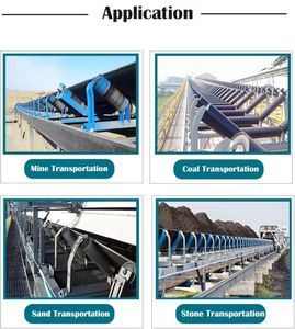 Factory Custom Aluminium Conveyor Boden walze Verschleiß feste Trog walzen Set Zementwerk - Product Image 3