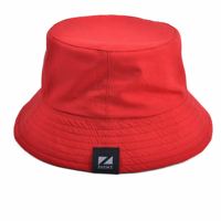 Gorra de Pescador Deportiva Reversible Roja y Gris de Secado Rápido, Personalizada al por Mayor, de Alta Calidad, con Estampado de Equipo, OEM