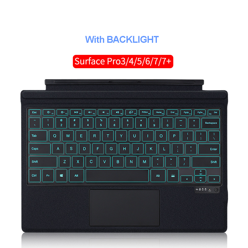 Para Surface Pro3/4/5/6/7/7 con retroiluminación