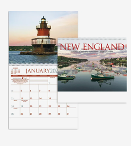 Calendarios <span class=keywords><strong>de</strong></span> Citas Personalizados 2027 <span class=keywords><strong>de</strong></span> Nueva Inglaterra, con Logotipo Promocional, Regalo Promocional al por Mayor, Espiral Premium - Product Image 5