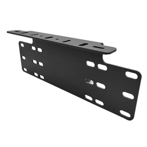 Soporte de acero negro para luz de matrícula de EE. UU., para instalación de lámpara auxiliar trasera de coche - Product Image 4