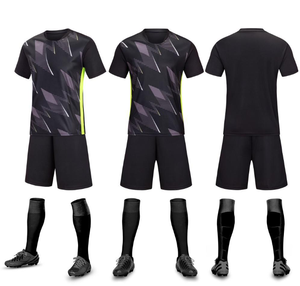 Индивидуальные высококачественные дышащие футболки футбольного клуба профессиональные футбольные Джерси футбольные комплекты униформы для детей и мужчин - Product Image 5