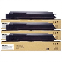 Cartouche de toner or MX561AT MX561FT MX561GT compatible avec les copieurs Sharp MX-M464N M564N M465N M565N – Fournitures de toner noir
