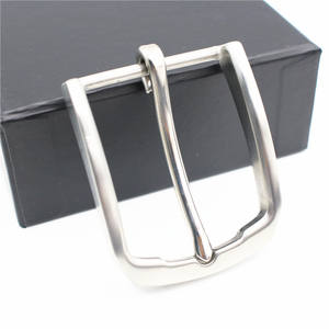 Boucle de ceinture en acier inoxydable massif 40mm 1.5 "Boucle de ceinture robuste Conception différente Boucle de ceinture à broches sans allergie 304SS - Product Image 2