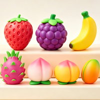 Top Choice Zoey Squishy Super Giant Realistic Fruit Rubber Squishy Toy Huge Size for Full-hand Squeezing Great Birthday Gift 14