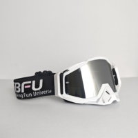 Masque de ski unisexe FBFU avec verres interchangeables, sangle réglable, idéal pour le ski et le cyclisme, compatible avec les lunettes de vue