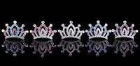 Barrettes couronne de princesse en diamant faites à la main, petite couronne de poupée, mini jouet décoratif