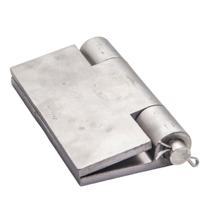 Charnière de soudage robuste en acier inoxydable 135x135mm, capacité de charge 250kg - Product Image 2