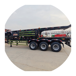 3 trục <span class=keywords><strong>container</strong></span> Trailer 20 40 ft <span class=keywords><strong>container</strong></span> xấu điều kiện đường Bộ Skeleton Trailer bán cho bán - Product Image 5