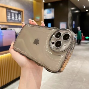 เคสโทรศัพท์ลายหยักสำหรับ <span class=keywords><strong>iPhone</strong></span> 16 16 Pro 16 PRO MAX 17เคสโทรศัพท์หมอนอากาศโปร่งใสออกแบบได้ตามต้องการ - Product Image 6
