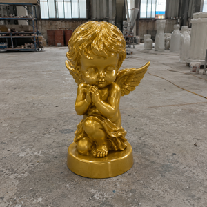 Statues de chien <span class=keywords><strong>grandeur</strong></span> <span class=keywords><strong>nature</strong></span> en résine, anges chérubins dorés, canards Caesar personnalisés, statues de Bouddha en résine <span class=keywords><strong>grandeur</strong></span> <span class=keywords><strong>nature</strong></span> 100 cm - Product Image 2