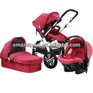 Carrito de Bebé con 4 Ruedas y Estructura de Aluminio para Infantes - Product Image 2