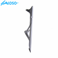 AKOSO moto véritable fibre de carbone garde-boue arrière garde-boue intérieur Hugger chaîne garde-boue couverture pour Yamaha MT09 FZ09 2014-2016