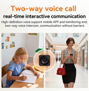Caméra de surveillance intérieure Wi-Fi 2,4 GHz/5 GHz avec enregistrement 24/7, stockage <span class=keywords><strong>Cloud</strong></span>/SD, installation facile, vision nocturne couleur IA - Product Image 4