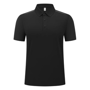 Polo de Manga Corta sin Costuras para Verano, Transpirable, Unisex, para Trabajo, en Blanco, Negro, Azul Cielo, Azul Marino, Gris Deportivo y Rojo - Product Image 2