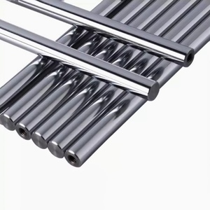 Eje Óptico Cromado de 10 mm de Diámetro, Varilla Redonda Lisa y Ligera, con Riel Guía Reforzado, Columna de Rosca Interna, Varilla de Rosca Interna - Product Image 1