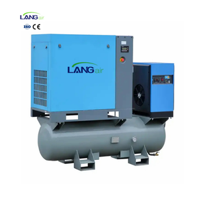 Langair 15 11Kw Stationary Industrial All in One <b>Screw</b> Air Compressor With Air Dryer - Product Image 6