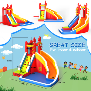 HAPPY Cheap <b>Inflatable</b> Bouncers for Sale,homeuse Bouncer Kids, Oxford Toddler Bounci <b>House</b> NB-OX8802 Cheap Commercial <b>Inflatable</b> - Product Image 5
