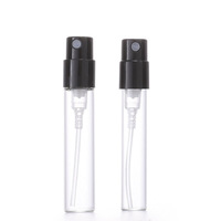 2ml 2.5ml Portable Logo Personnalisé Impression Parfum Test Vaporisateur Bouteille Recharge Parfum Vaporisateur Mini Bouteille En Verre