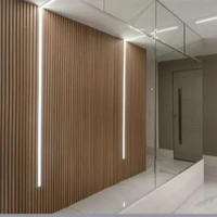 Panneau mural WPC - Effet bois - Étanche - Écologique - Kit de rénovation de salle de bain à coller soi-même - Vainqueur du Prix Alibaba Choice - Meilleure évaluation