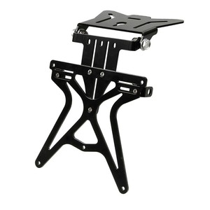 Soporte Universal para Placa de Matrícula Aero-X, Negro, Accesorios para Motocicleta - Product Image 1