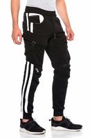 Jogging Homme Tendance 2023 OEM ODM en Coton Mi-Lourd Grande Taille avec Revers, Style Streetwear Vintage et Design Personnalisé