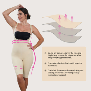 Mono de compresión quirúrgica para mujer, ropa en forma de <span class=keywords><strong>Fajas</strong></span> de columna, ropa postoperatoria, liposucción, transferencia de grasa, S-SHAPER - Product Image 3