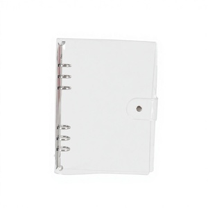 Copertina Trasparente in PVC per Quaderno A5/A6, Custodia Semplice per 60 <span class=keywords><strong>Fogli</strong></span>, Compatibile con Quaderni a Spirale e <span class=keywords><strong>Fogli</strong></span> Mobili Formato <span class=keywords><strong>A3</strong></span> - Product Image 3