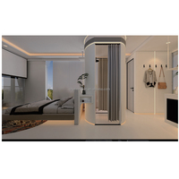 Capsule spatiale mobile Petite maison Capsule spatiale de luxe commerciale mobile Maison préfabriquée en conteneur