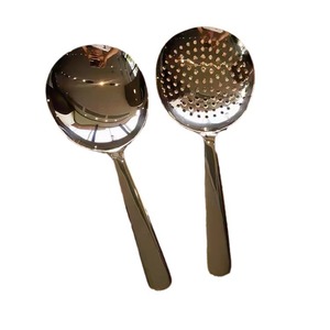 Cuchara Coladora de Acero Inoxidable 304 Estilo Coreano Jinhui Industrial, Utensilio de Cocina Doméstico de Gran Tamaño - Product Image 4