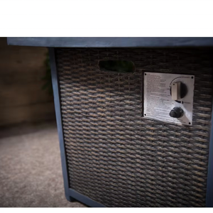 Table de jardin en rotin pour foyer d'extérieur - Product Image 2