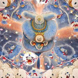 Año Nuevo chino Southern Foshan Crane Style Lion Dance Costume Baile folclórico chino LED Performance Wear Cartoon Dragon - Product Image 5