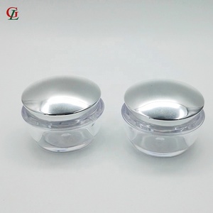 Di alta qualità 15G/50G vuoto vaso crema PS <span class=keywords><strong>plastica</strong></span> trasparente contenitore crema vaso crema di trucco per la Bellezza - Product Image 1