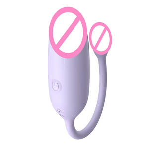 APP Afstandsbediening Siliconen <span class=keywords><strong>Vibrator</strong></span> Love <span class=keywords><strong>Egg</strong></span> - Huidvriendelijk 9 Frequenties Laag Geluid Waterdicht USB 1Uur Batterijduur SexToys voor Vrouwen - Product Image 4