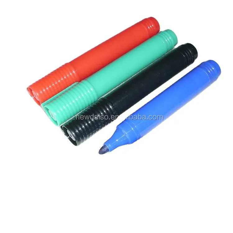 oil based no toxic ink jumbo barrel with clip customised permanent marker made in china