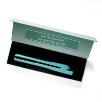 Fer à lisser plat portable personnalisé boîte cadeau peigne chaud électrique emballage